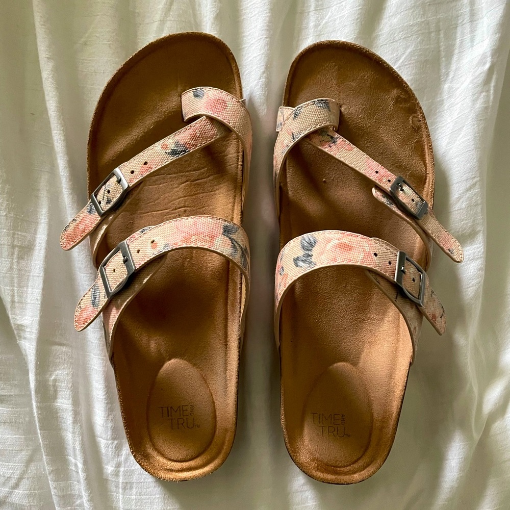 Adorable time n tru sandals